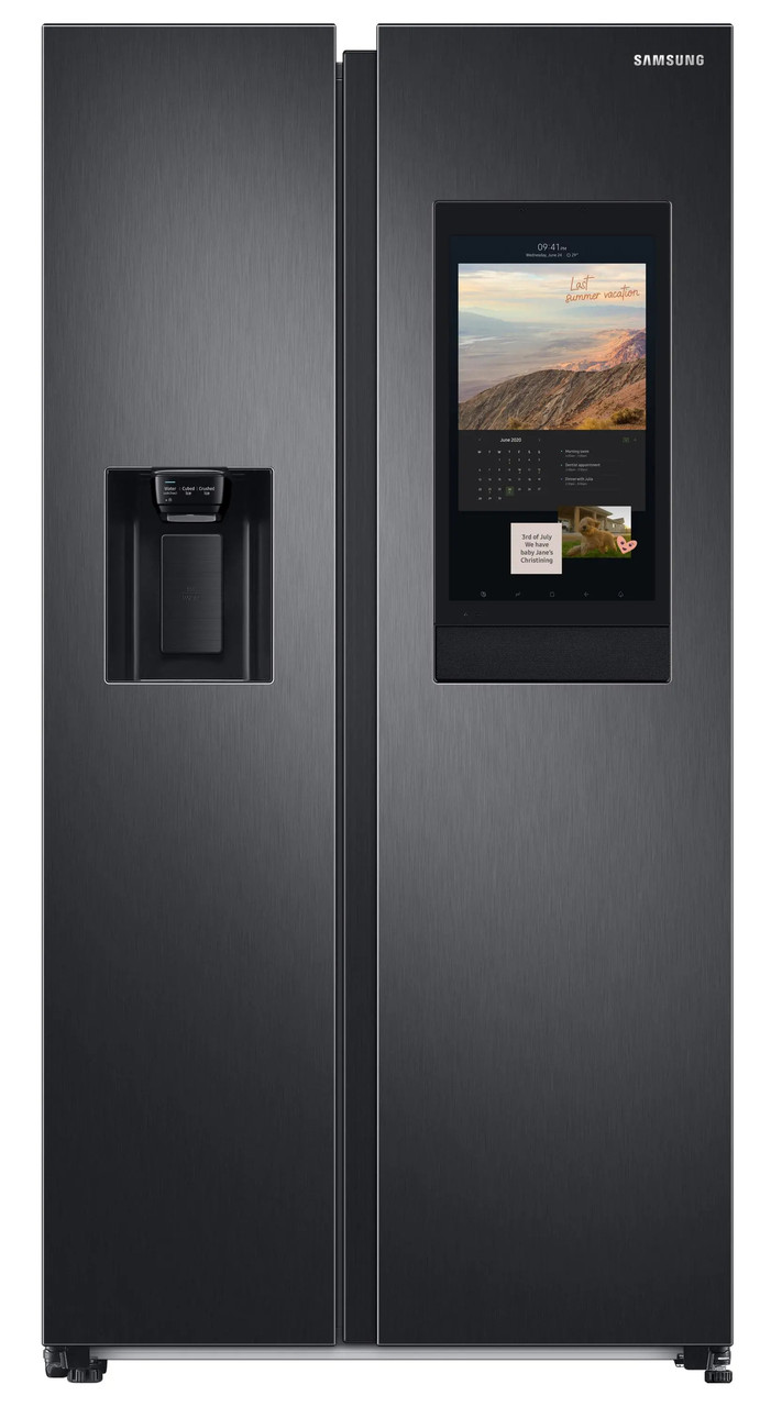 Холодильник Samsung Family Hub RS6HA8891B1 Повний No Frost 178 см Дистриб'ютор води Графітова Сталь