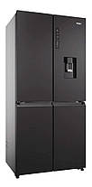 Холодильник Haier HCR7818DWPT Повний No Frost 181,5см Диспенсер води Чорний сланець, фото 3