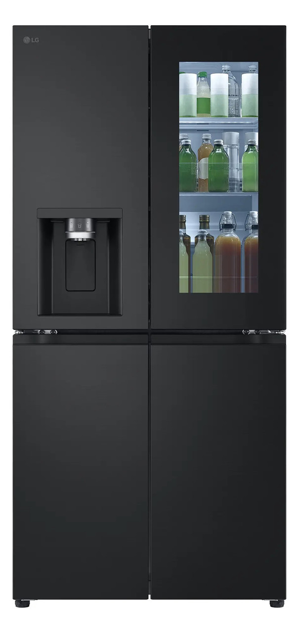 Холодильник LG InstaView GMG860EPBE Повний No Frost 178,7cm Дистриб'ютор води Дистанційне керування Графітовий