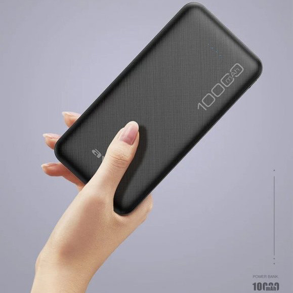 Power Bank Awei P5K 10000 mah Портативне зарядне УМБ GK-289 2xUSB чорний