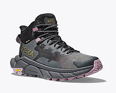 Черевики для туризму та прогулянок жіночі HOKA TRAIL CODE GTX 1123166 BCSTL BLACK / CASTLEROCK, фото 3