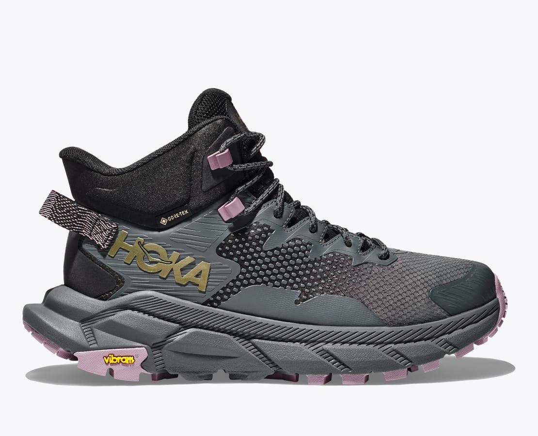 Черевики для туризму та прогулянок жіночі HOKA TRAIL CODE GTX 1123166 BCSTL BLACK / CASTLEROCK
