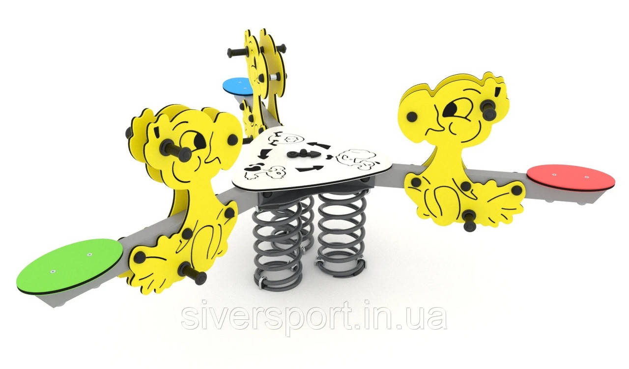 Гойдалка на пружині (з HDPE пластику) SiverSport VP 0660, фото 1