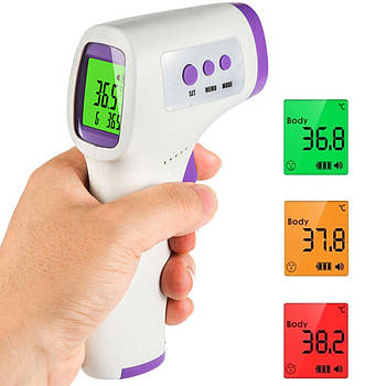 Безконтактний термометр інфрачервоний на батарейках, HL-E31 / Електронний термометр цифровий