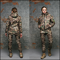 Костюм зимовий утеплений для військових штурмовий тактичний військовий армійський Terra костюм multicam