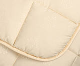 Ковдра вовняна стьобана, розмір 180х220 см, двоспальне, зимова, фото 2