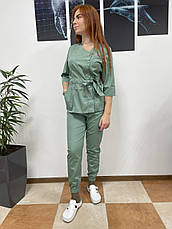 Жіночий медичний костюм "Бант", фото 3