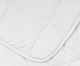 Ковдра силіконова біла, розмір 155х215 см, зимова, фото 3