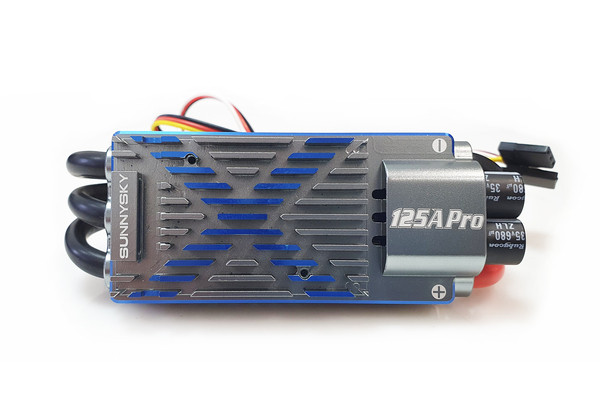 Безколекторний регулятор ходу Sunnysky X125A PRO SBEC 3-8S для авіамоделей, фото 1