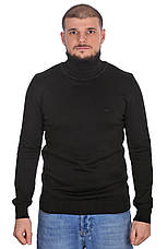 Светр чоловічий Lacoste 24-L103 чорний, фото 3