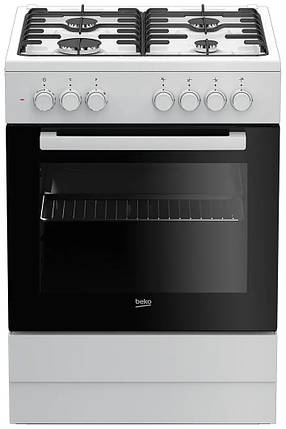 Газово-електрична плита Beko FSE62120DW Конвекція, фото 1