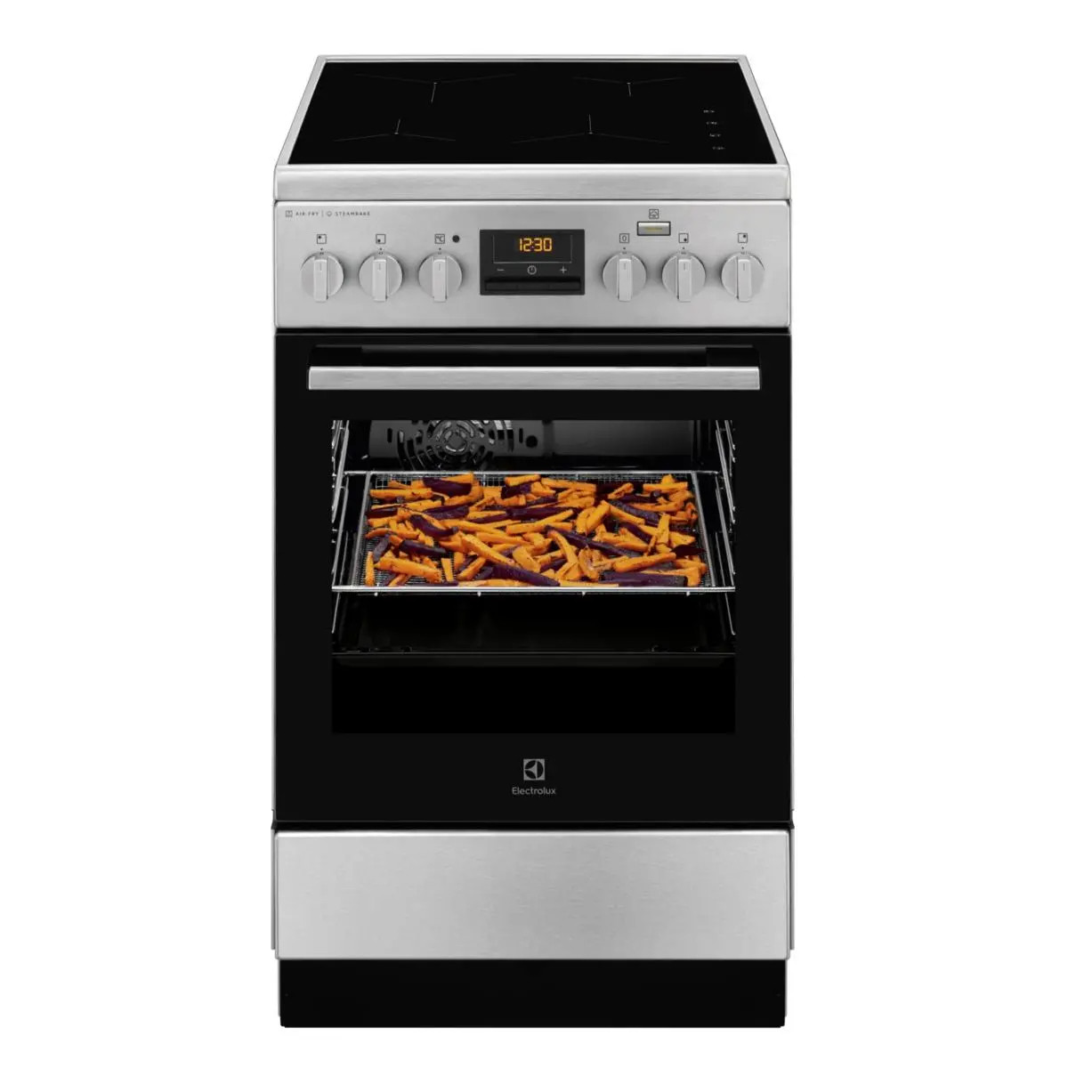 Електрична кухня Electrolux LKI564201X Парова духова шафа Конвекція