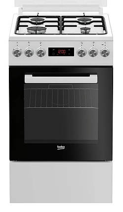 Газово-електрична плита Beko FSE52322DWD Конвекція, фото 1