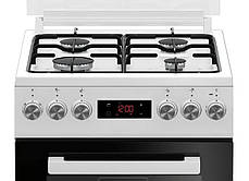 Газово-електрична плита Beko FSE52322DWD Конвекція, фото 2