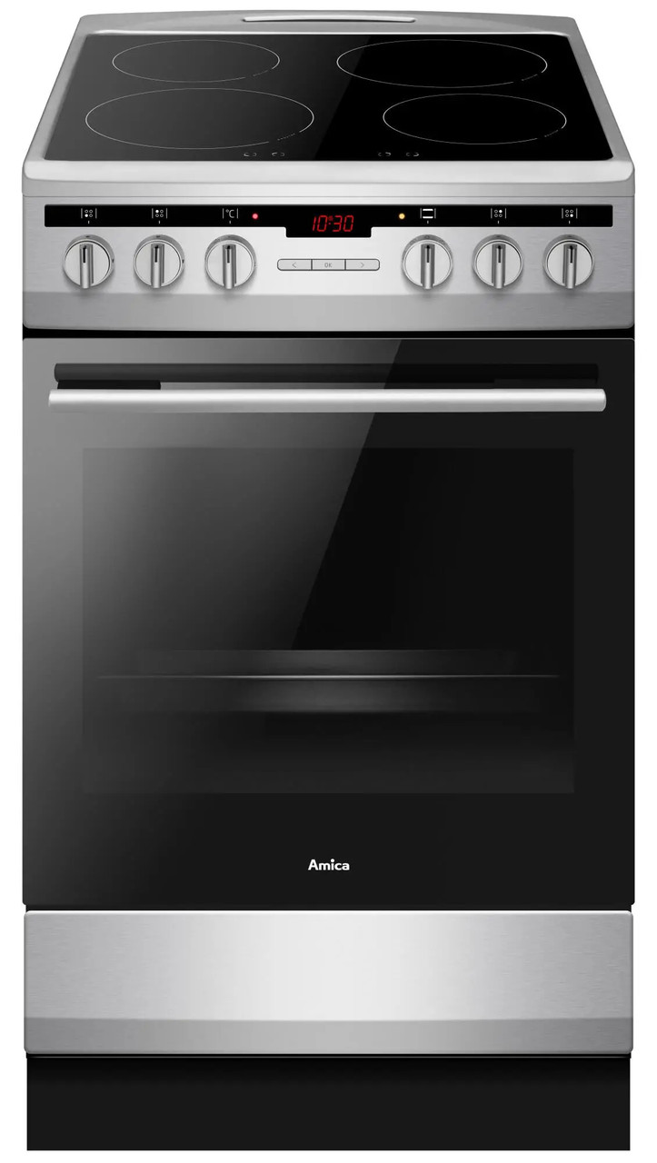 Електрична плита Amica 57IE3.323HTaD(Xv) Парова духовка Конвекція