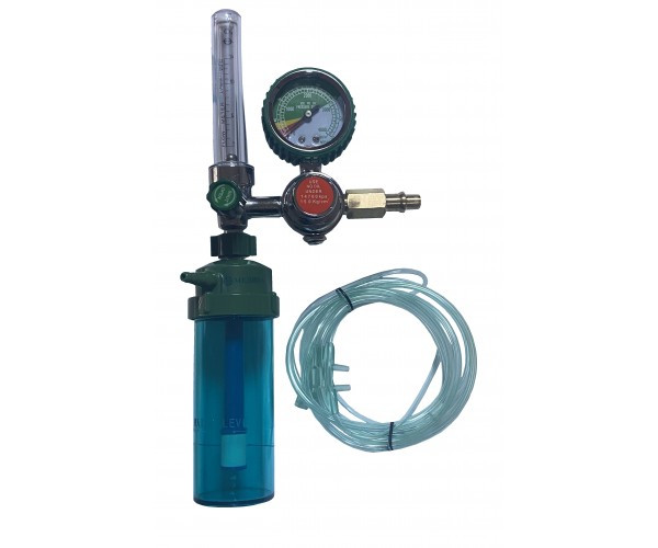 Y-006М(DIN) Зволожувач кисню "Медик" з флуометром і манометром