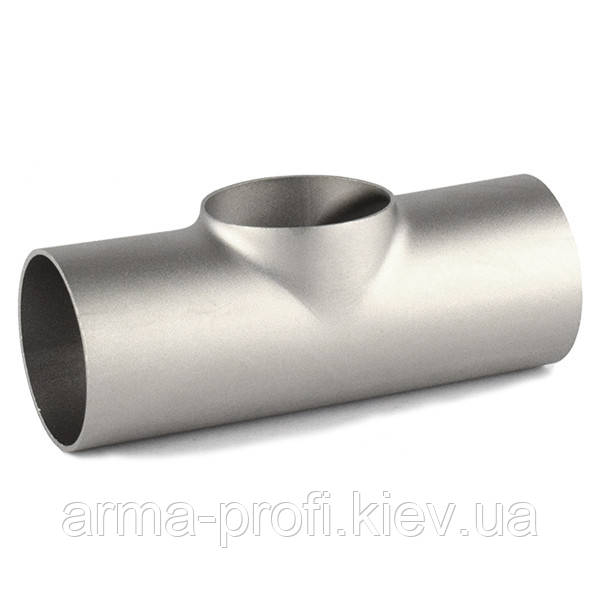 Трійник нержавіючий приварний DIN AISI 304 DN 50 (57x2)