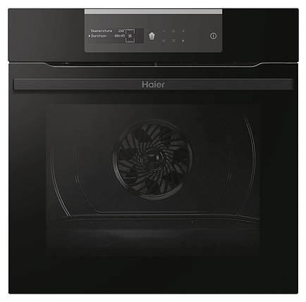 Електрична духова шафа Haier I-Message 2 HWO60SM2B3BH Конвекція Чорна, фото 1