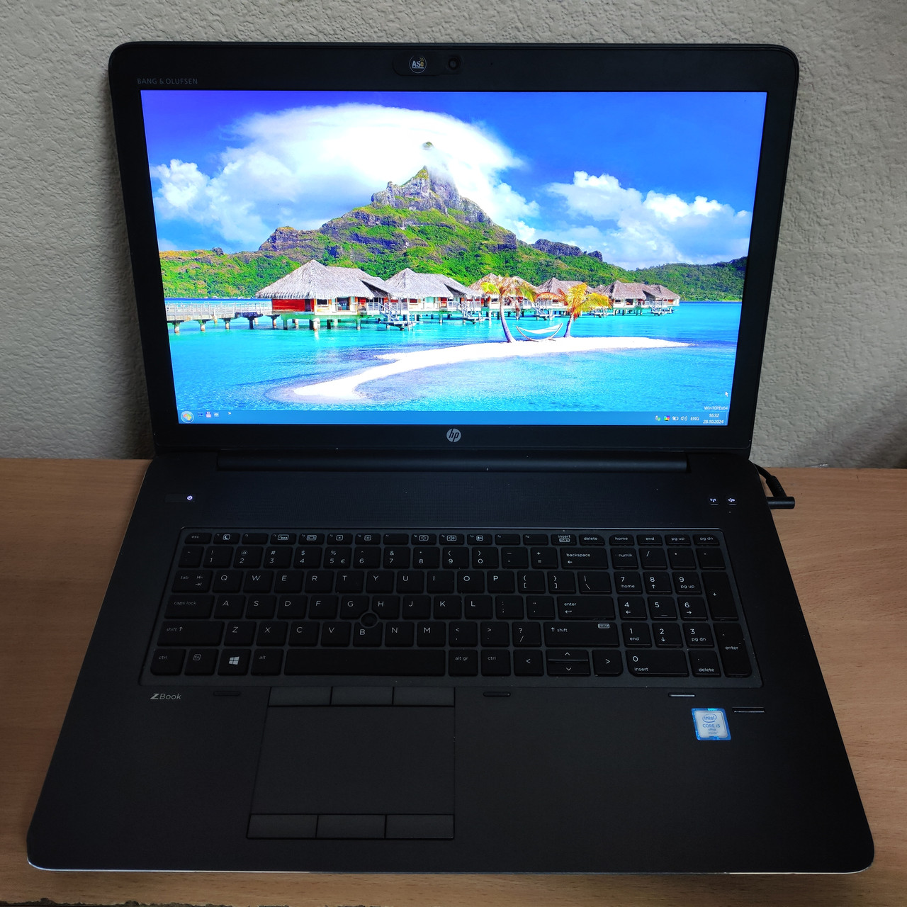 Ігровий ноутбук HP Zbook 17 G3 17.3" FHD/IPS i5-6440HQ /16 Gb DDR4/SSD 512 Gb/nVidia Quadro M3000M 4 GB GDDR5 256-bit
