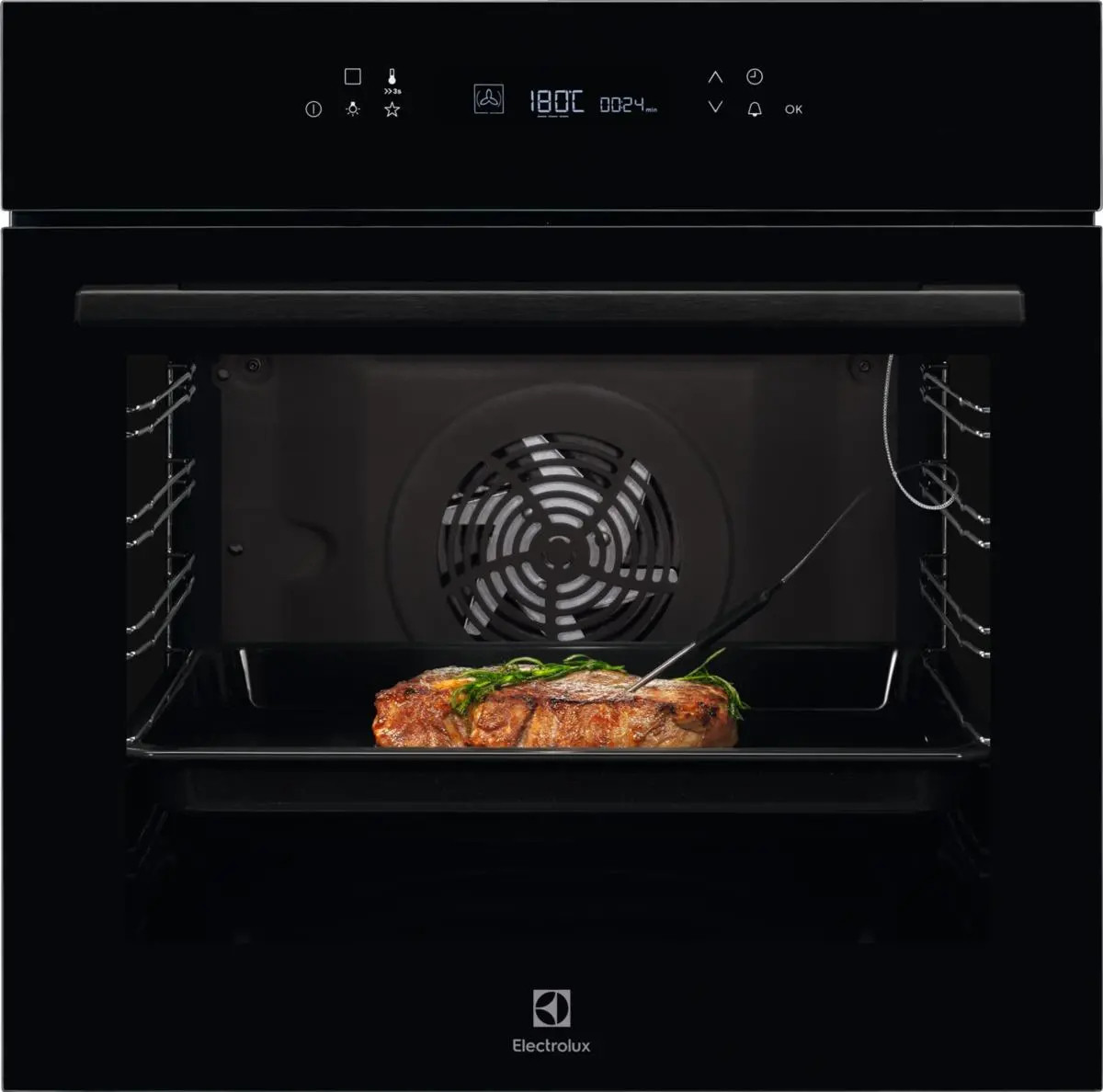 Електрична духова шафа Electrolux EOE7C31Z SenseCook Конвекція Чорна