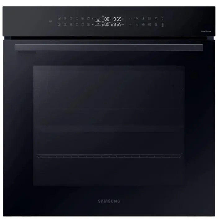 Електрична парова духова шафа Samsung NV7B4245VAK Dual Cook Конвекція Чорний