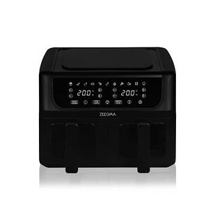 Аэрофритюрница двухкамерная Zeegma Dual 9л Black