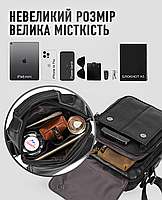 Чоловіча шкіряна сумка-барсетка через плече  BEXHILL TM-78884, фото 9