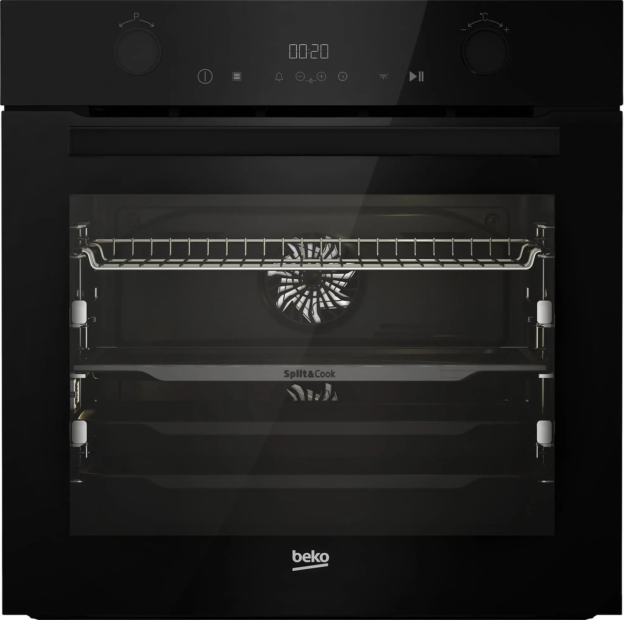 Електрична духовка Beko BBVM17400BPS bPro500 Split&Cook Конвекція Чорний