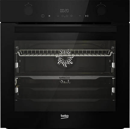 Електрична духовка Beko BBVM17400BPS bPro500 Split&Cook Конвекція Чорний, фото 1