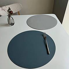 Підставка під тарілку кругла Сервірувальні килимки круглі Під серветки сервірувальні Тейблмат