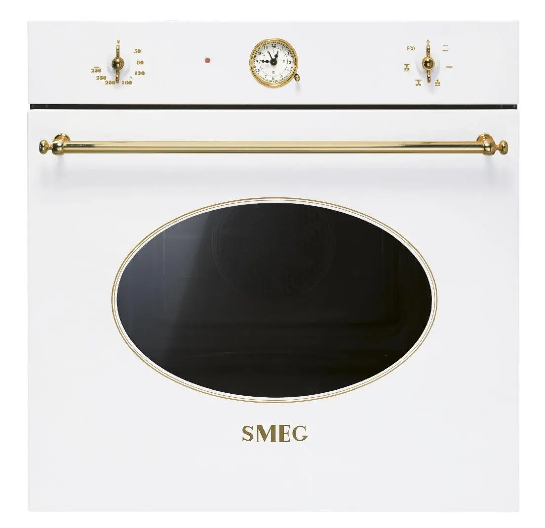 Електрична духова шафа Smeg Coloniale S-SF800B Конвекція Білий