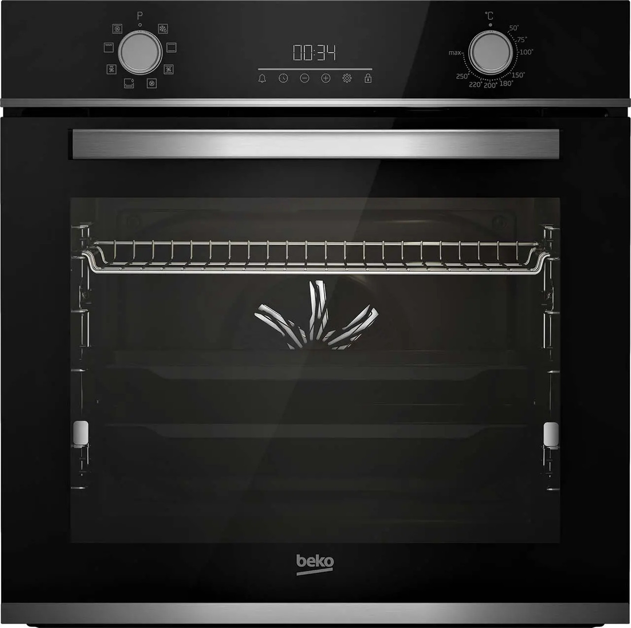 Електрична духовка Beko BBIM13300XDN b300 з конвекцією Чорний