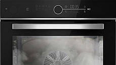 Електрична парова духова піч Beko BBIS13400XMSE bPro500 SteamAid Конвекція Чорний, фото 2