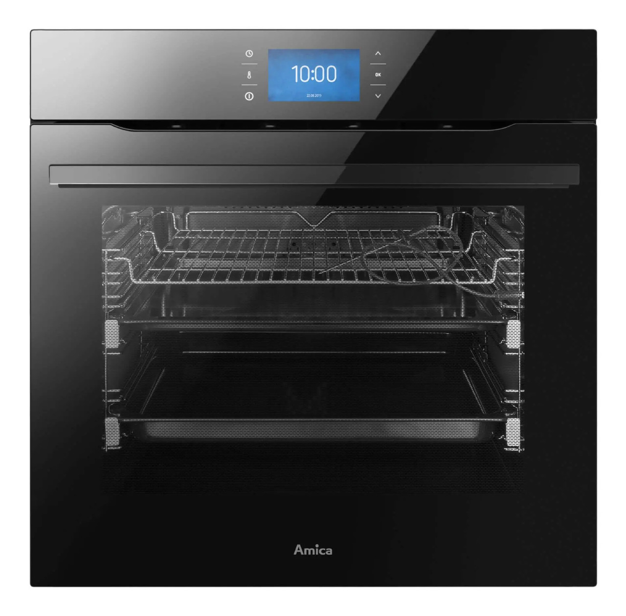 Електрична духовка Amica ED87689BA+ X-Type OpenUP з конвекцією Чорний