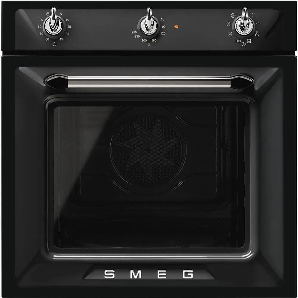 Електрична духова піч Smeg Victoria SF6905N1 Конвекція Чорна