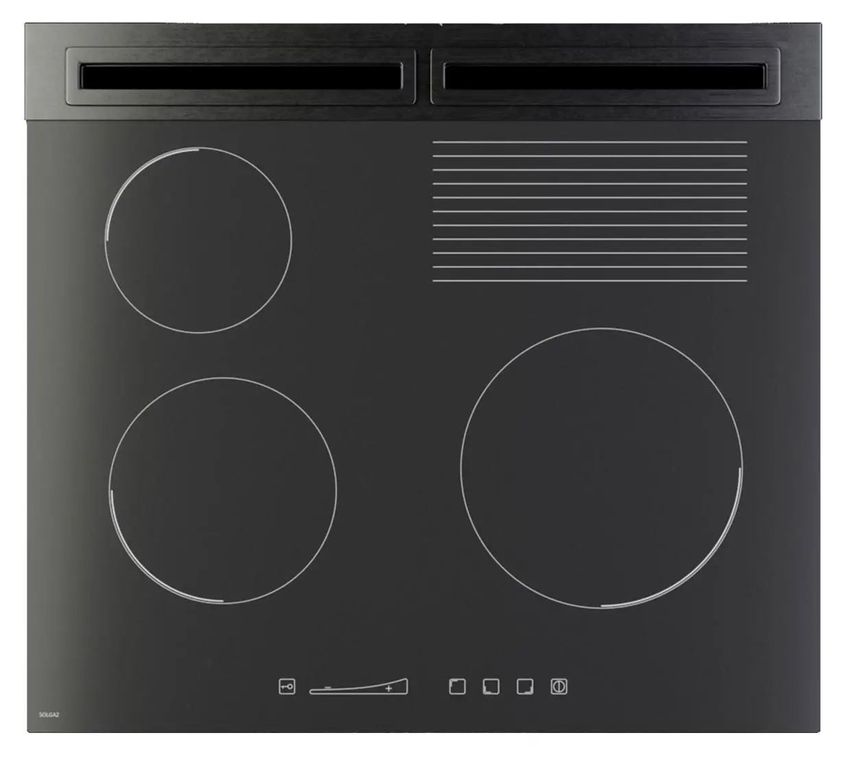 Газова плита Solgaz Optimex 3+1 (LPG) 58см