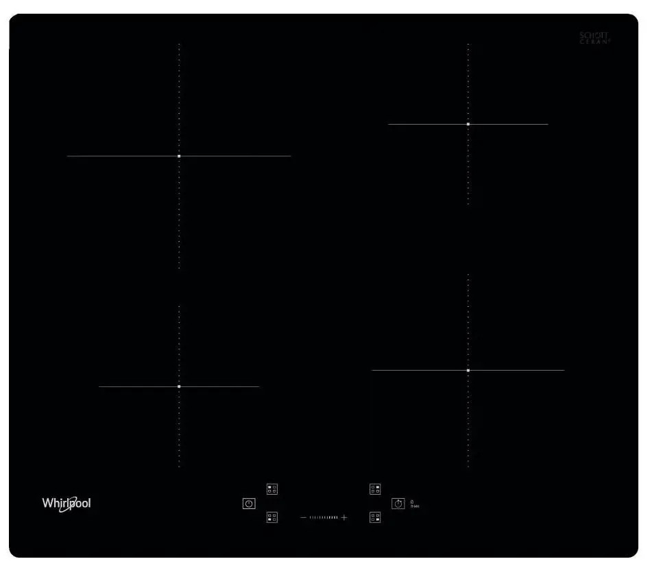 Індукційна плита Whirlpool WS QS460 NE 59см