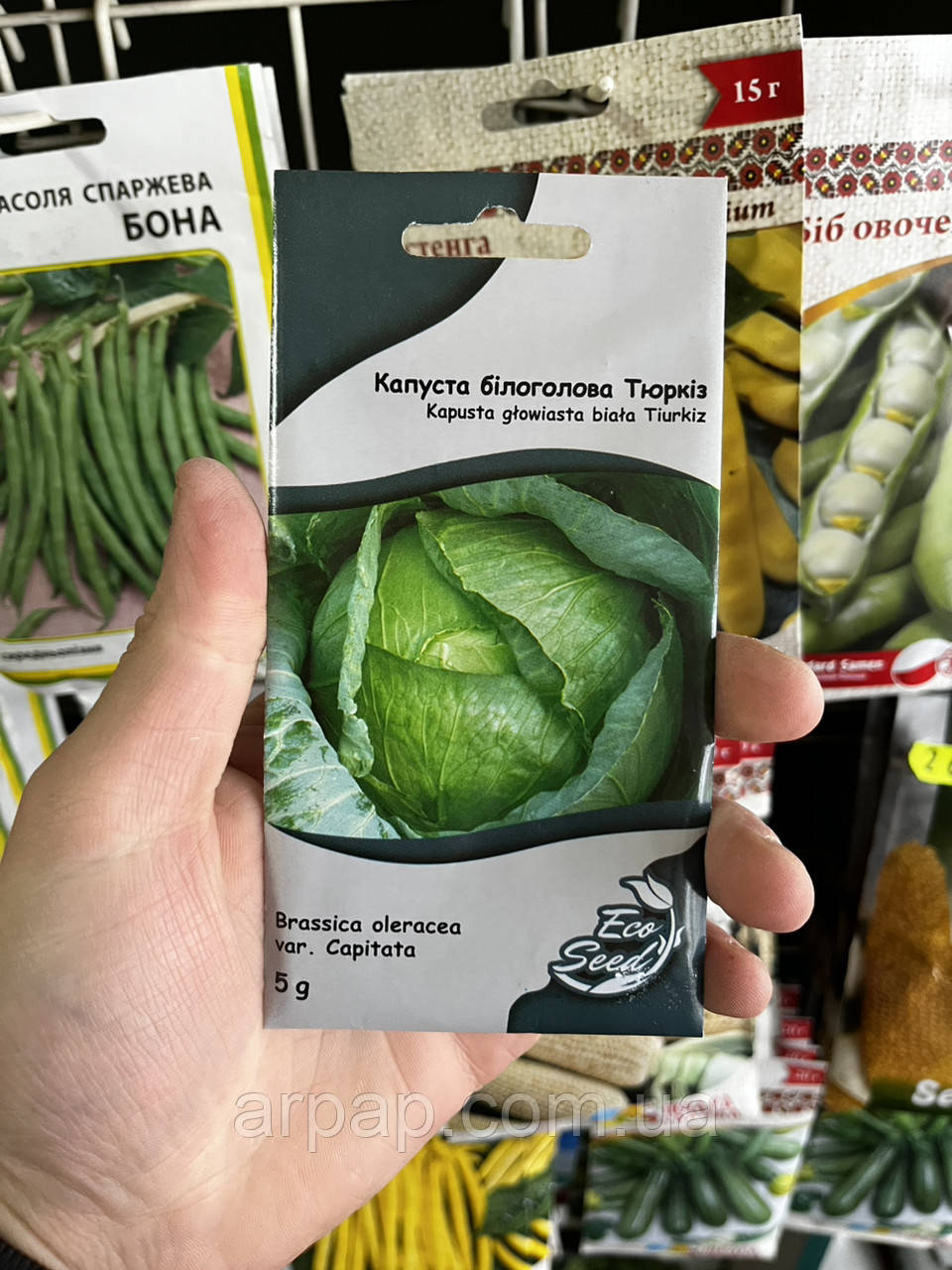 Капуста білоголова пізня Тюркіз (насіння) 5г, фото 1