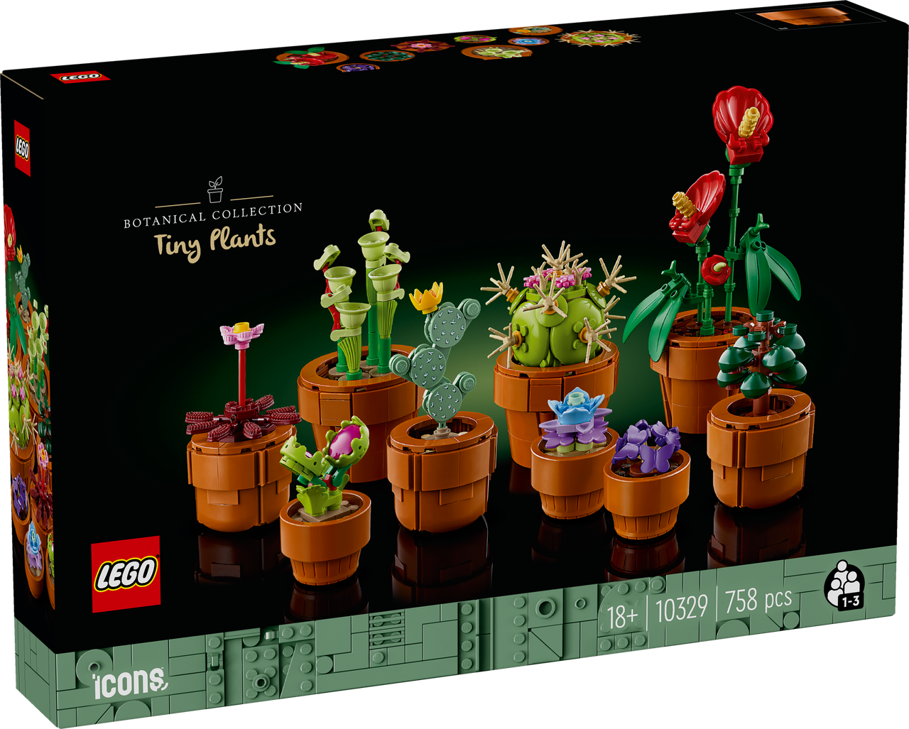 Конструктор Лего Мініатюрні Рослина Lego Mini Plants 10329