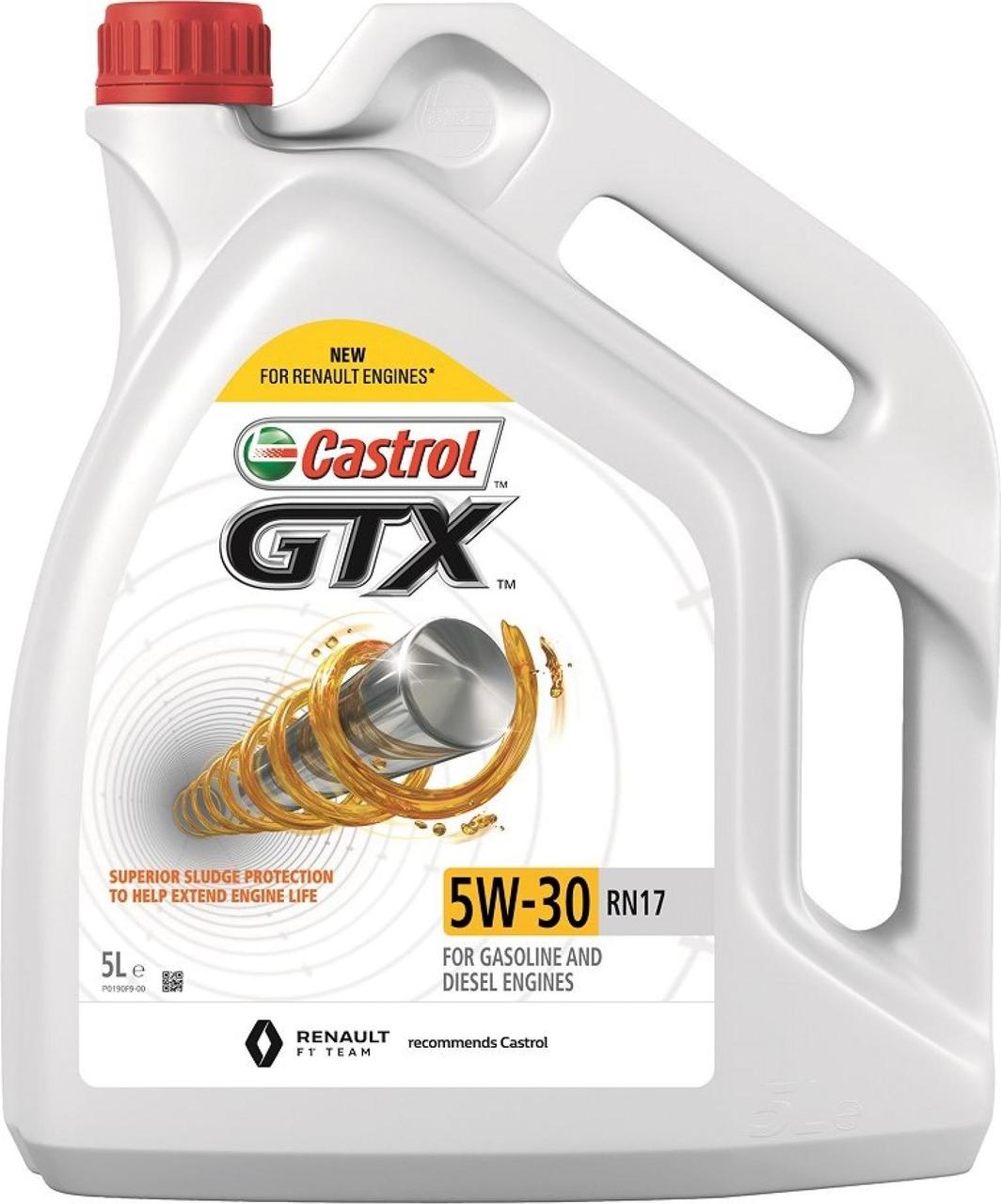 Моторне мастило Castrol GTX Renault RN17 5W-30 4 л., фото 1