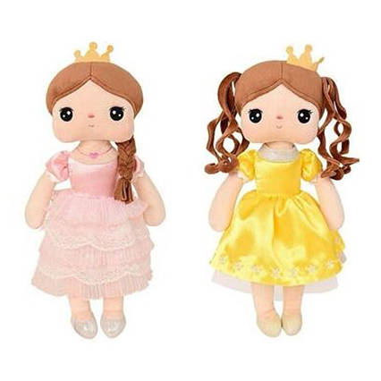 Лялька принцеса, м'яконабивна, петелька A1601A-B