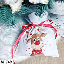 Мішечок для подарунків від Святого Миколая для цукерок