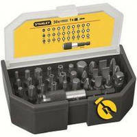 1-13-903 Біти Stanley Expert, набір 31шт, 1/4", магнітний бітотримач, SL,PH,PZ,H,T, 25мм, кейс