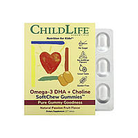 Omega-3 DHA + Choline - 27 tabs Natural Passion Fruit