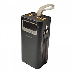 Зовнішній акумулятор Power bank BOROFONE DBT35A 400000 mAh PD22,5W + швидке заряджання батарея заряджання Чорний