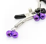 Затискачі для сосків з дзвіночками, БДСМ затискачі для сексу, фото 2