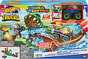 Автотрек Хот Вілс Полювання крокодила Hot Wheels Swamp Chomp HGV14, фото 7