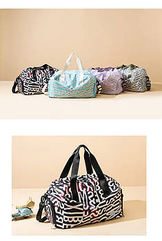 Сумка спортивна дорожня 47*25 на блискавці з довгим ремінцем в різних кольорах Ares