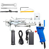 Пістолет для тафтингу шиття килимів, тафтинган 2в1, 70Вт 220В, фото 2
