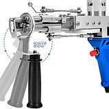 Пістолет для тафтингу шиття килимів, тафтинган 2в1, 70Вт 220В, фото 3